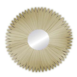 ARTEHOME 16JZ01-G Lustro okrągłe Stella Szampańskie 80cm w złotej lustrzanej ramie w kształcie płatków kwiatów rewelacyjne