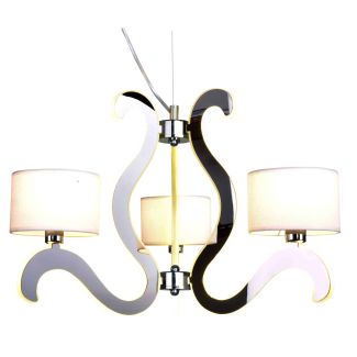 CANDELLUX 33-33895 AMBROSIA 1 ZWIS 3X40W E14 + 18,4W LED CHROM