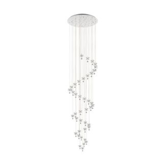 EGLO 39545 LAMPA PIANOPOLI 1 OPRAWA WISZĄCA LED-HL/40 CHROM/KRISTALL PIANOPOLI 1