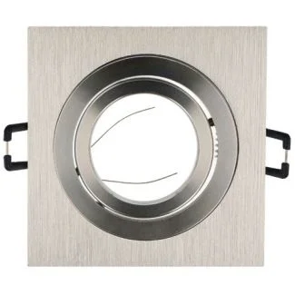LED line 241215 Oprawa aluminiowa kwadrat ruch. SLIM srebro AKROS