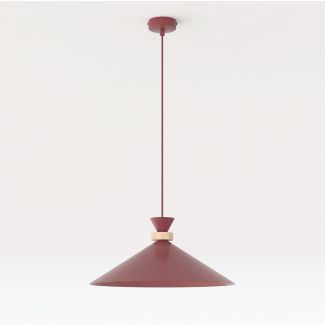 EMIBIG 1751/1M OLIVO 1M BURGUNDY Lampa wisząca