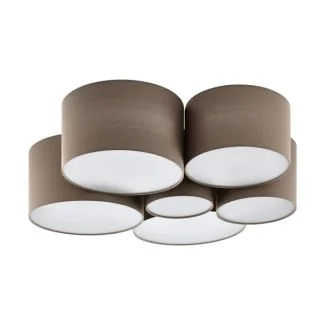 EGLO 98409 LAMPA PASTORE 1 OPRAWA SUFITOWA DL/6 E27 TAUPE PASTORE 1