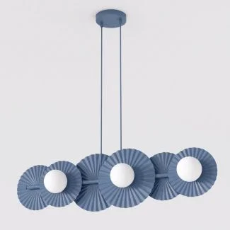 EMIBIG 1827/6 UMBRA 6 DUSTY BLUE Lampa wisząca