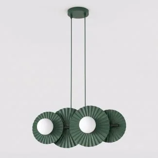 EMIBIG 1829/4 UMBRA 4 OLIVE GREEN Lampa wisząca