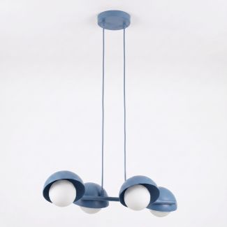 EMIBIG 1833/4 BOOM 4 DUSTY BLUE Lampa wisząca