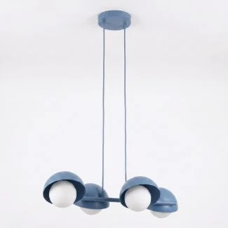 EMIBIG 1833/4 BOOM 4 DUSTY BLUE Lampa wisząca