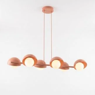 EMIBIG 1834/8 BOOM 6 CORAL Lampa wisząca