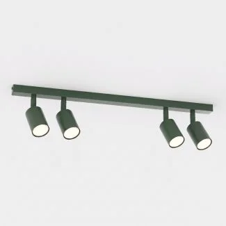 EMIBIG 1838/4 FLASH 4 OLIVE GREEN Lampa sufitowa