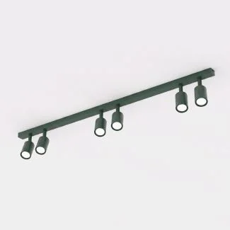EMIBIG 1838/6 FLASH 6 OLIVE GREEN Lampa sufitowa