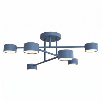 EMIBIG 1839/6 HALO 6 DUSTY BLUE Lampa sufitowa