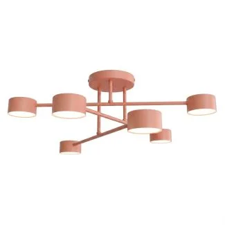 EMIBIG 1840/6 HALO 6 CORAL Lampa sufitowa