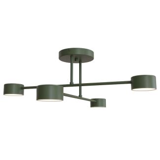 EMIBIG 1841/4 HALO 4 OLIVE GREEN Lampa sufitowa