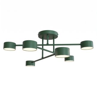 EMIBIG 1841/6 HALO 6 OLIVE GREEN Lampa sufitowa