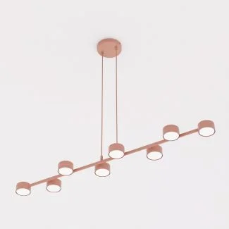 EMIBIG 1843/8 MEGARA 8 CORAL Lampa wisząca