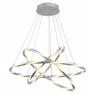 WYPRZEDAŻ REALITY 331003-07 Twister - lampa wisząca LED aluminium