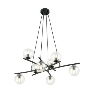 EMIBIG 1202/8 LAMPA WISZĄCA ESSA 8 TRANSPARENT