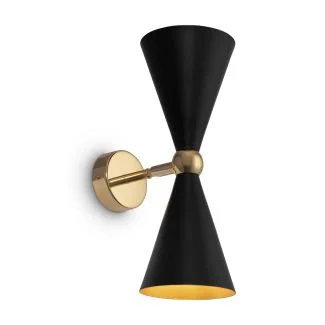 MAYTONI MOD108WL-02GB Modern New Series 108 Wall Lamp Black with Gold