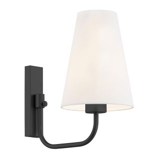 ARGON 8376 SAFIANO kinkiet 1 pł. biały, czarny