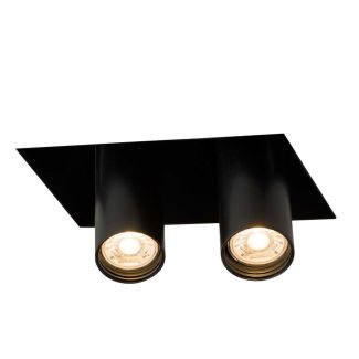 ANTIGO Lampa wpuszczana Yamato 2 - Czarna 7802