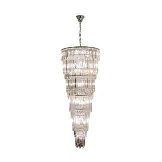 ZUMALINE 19002/40-CHR LUXE LAMPA WISZĄCA CHROM/CHROME