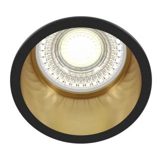 MAYTONI DL049-01GB Downlight Reif Downlight Black with Gold