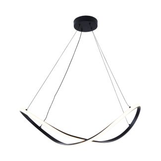 ZUMALINE 19600P-BK ERDA LAMPA WISZĄCA CZARNA/BLACK