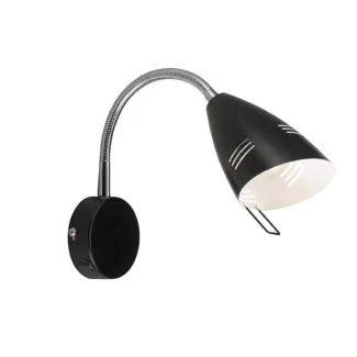 MARKSLOJD 197623 VEJLE lampa ścienna 1L Czarny