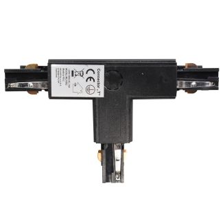 MILAGRO ML7092 Łącznik Lampy Track Light Czarny 3-obwodowy Typ: T DR