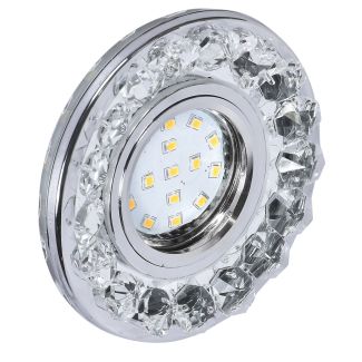 CANDELLUX 2273617 OPRAWA STROPOWE SK-94 GU-10 35W CHROM BEZBARWNE
