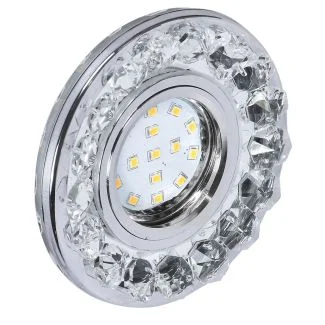 CANDELLUX 2273617 OPRAWA STROPOWE SK-94 GU-10 35W CHROM BEZBARWNE