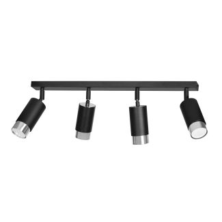 EMIBIG 964/4 LAMPA SUFITOWA HIRO 4 BL/CHROME