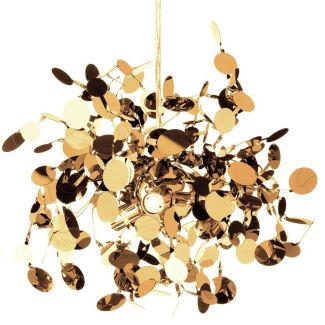 Step into Design ST-1676 GOLD Lampa wisząca MONETTI złota 40 cm