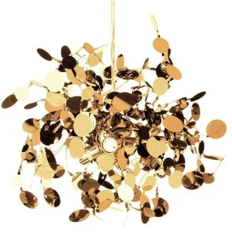 Step into Design ST-1676 GOLD Lampa wisząca MONETTI złota 40 cm