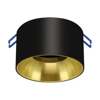 IDEUS 04272 PANAMA C BLACK/GOLDEN Pierścień ozdobny