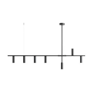 ALDEX 1104T1 LAMPA WISZACA TREVO 7 ALL KOLOR CZARNY