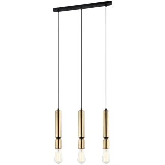 ITALUX Torla PEN-5041-3-BKBR lampa wisząca