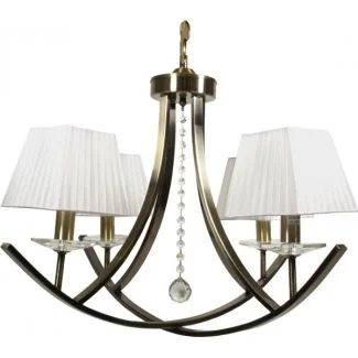 CANDELLUX 34-84555 VALENCIA ZWIS 4X40W E14 PATYNA 70X110
