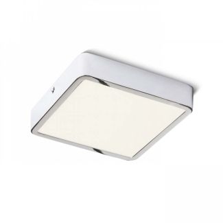 RENDL R12812 HUE SQ 17 sufitowa chrom 230V LED 18W 3000K