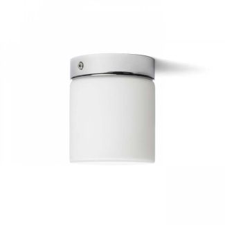 RENDL R12199 ESICA CYL sufitowa szkło opalowe/chrom 230V LED 6W IP44 3000K