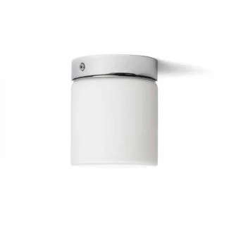 RENDL R12199 ESICA CYL sufitowa szkło opalowe/chrom 230V LED 6W IP44 3000K