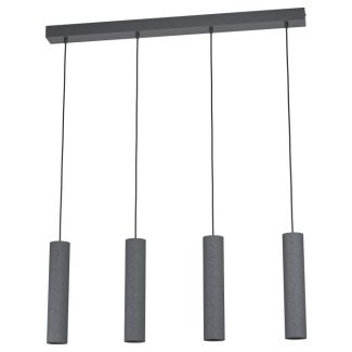 EGLO 39822 LAMPA MENTALONA OPRAWA WISZĄCA HL/4 ANTHRAZIT/TERRAZZO SW/WS MENTALONA