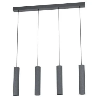 EGLO 39822 LAMPA MENTALONA OPRAWA WISZĄCA HL/4 ANTHRAZIT/TERRAZZO SW/WS MENTALONA