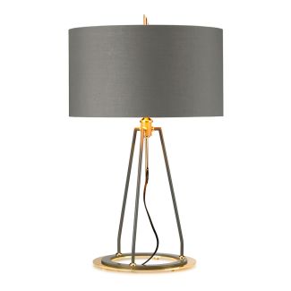 ELSTEAD Ferrara FERRARA-TL-GPG Table Lamp - Grey and Polished Gold