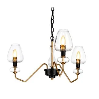ELSTEAD Armand DL-ARMAND3-AB 3 Light Pendant - Aged Brass
