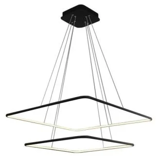 MILAGRO 518 LAMPA WISZĄCA NIX BLACK 50W LED