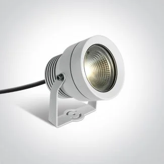 ONE LIGHT 7047/W/W Roisan biała lampa ogrodowa LED 3000K 20W IP65