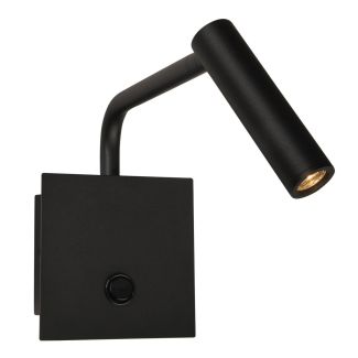 Luces Exclusivas BERISSO LE42259 LAMPA ŚCIENNA SPOT czarny