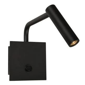 Luces Exclusivas BERISSO LE42259 LAMPA ŚCIENNA SPOT czarny