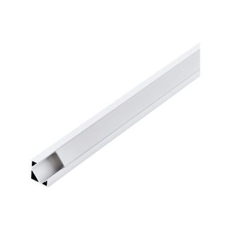 EGLO 98958 ALU-ECKSCHIENE H-18 DIFF. OPAL 1M WEISS   Oświetlenie do wnętrz