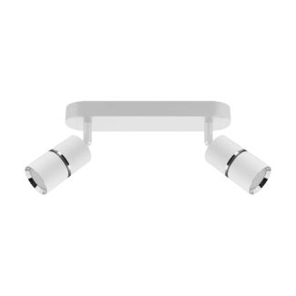 IDEUS 04261 DIOR SPT GU10 2L WHITE/CHROME Oprawa ścienno-sufitowa